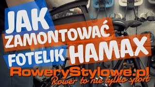 Hamax Siesta  instrukcja montażu fotelika rowerowego dla dziecka [upl. by Hsiri402]