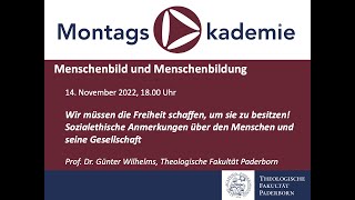 Montagsakademie am 14112022 – Prof Dr Günter Wilhelms [upl. by Forrester]