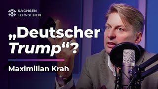 MAXIMILIAN KRAH AfD im INTERVIEW über den USWahlkampf amp DatingTipps I Sachsen Fernsehen [upl. by Randa50]