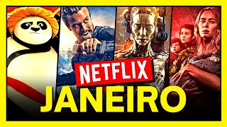 NETFLIX SURPREENDE COM LANÇAMENTOS DE JANEIRO 2023 😱 [upl. by Atinob449]