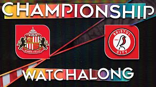 The Sunderland0️⃣vs0️⃣Bristol City Live Watchalong [upl. by Anaib214]