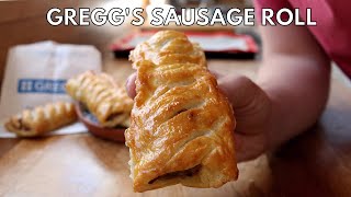 How To Make a Greggs Sausage Roll  Greggs Sausage Roll Recipe [upl. by Nahtahoj558]