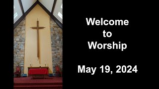 Colesville Presbyterian Church Livestream May 19 2024 [upl. by Akit561]