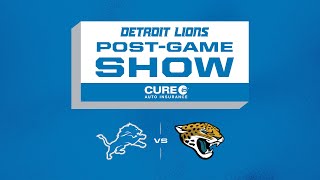 Lions vs Jaguars Week 11  Detroit Lions Live CURE Auto Insurance Postgame Show [upl. by Yesdnyl]