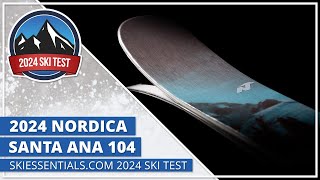 2024 Nordica Santa Ana 104 Free  SkiEssentialscom Ski Test [upl. by Travax956]