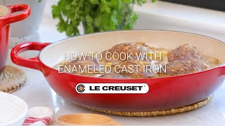 How to Cook with Enameled Cast Iron [upl. by Neirod]