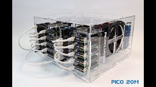 PicoCluster Raspberry PI 5 20T Cluster [upl. by Helm]