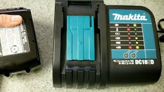 Makita Battery Charger DC18SD Features Demo [upl. by Marilee]