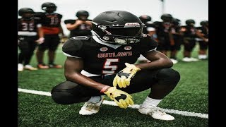 12U SAN ANTONIO OUTLAWS vs LONG BEACH PATRIOTS  Myzel Miller  Friday Night Tykes Youth Ballers [upl. by Altis]