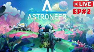 Astroneer Exploring the System with Klumsy  Episode 2 [upl. by Salvay]