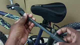 How to Install Stand on BTWIN cycleBikeBicycle  BTWIN Cycle Stand  Decathlon [upl. by Wanonah]