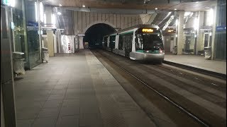 Tramway T6 ViroflayRive Droite  ChâtillonMontrouge Translohr STE6 [upl. by Heater]