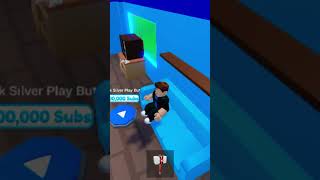 Reaching 100k sub in YouTube Tycon part1 robloxminecraftyoutubetycoongamerfleetgtagaming [upl. by Naig]