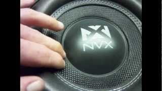 NVX Audio Vcw 10 Subwoofer [upl. by Aihsemot]