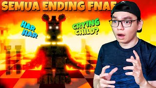 SEMUA ENDING Terungkap Kisah Sedih Freddy Pizzeria 😭🗿😭 [upl. by Naujak]