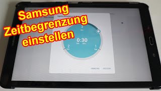 Samsung Handy amp Tablet Kindermodus Zeitbegrenzung einstellen amp einschränken Anleitung [upl. by Namaj]