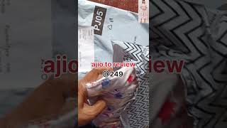 ajio top review shortsfeed viral youtubeshort onlineshopping review ajio viral [upl. by Nomahs394]