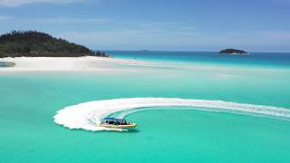 Whitehaven Beach  Whitsunday Islands  in 4k [upl. by Siegler434]