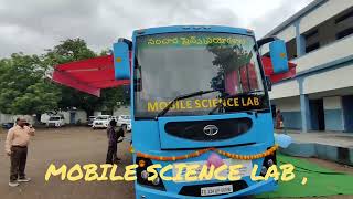 MOBILE SCIENCE LAB SCIENCE ON WHEELSKB ASIFABAD [upl. by Ecienal]