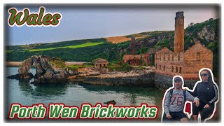 Porth Wen Brickworks Anglesey Wales 🏴󠁧󠁢󠁷󠁬󠁳󠁿 Dji mini 2 drone fotage 4k video Janek Włóczykij [upl. by Nohpets]