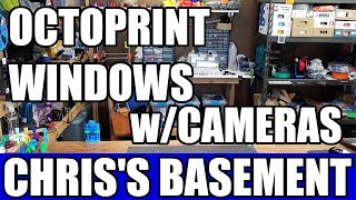 Octoprint on Windows  2  Adding Cameras  Chriss Basement [upl. by Birchard]