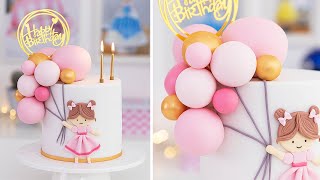 Como Hacer una Torta  Pastel de Cumpleaños con Globos  Tan Dulce [upl. by Demy]