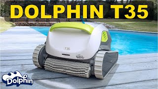 Dolphin T35 Robotic Pool Cleaner 2023 [upl. by Osner595]