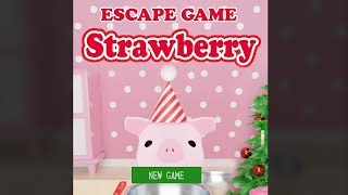 Escape Games LIBRARY Strawberry Walkthrough TRISTORE [upl. by Anika738]