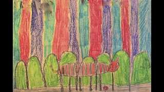 Simile Art Created by 2nd Graders  Lenkas Song  Everything at Once [upl. by Alie156]