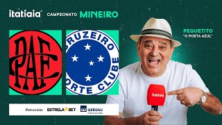 POUSO ALEGRE X CRUZEIRO AO VIVO NA ITATIAIA  REACT DO CAMPEONATO MINEIRO 2024 [upl. by Browne]