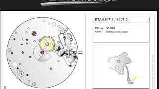 ETA 64971 64972 Assembling [upl. by Miranda]