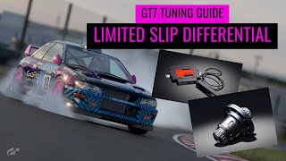 Gran Turismo 7 Tuning For Beginners  Differential Tuning [upl. by Eellah696]