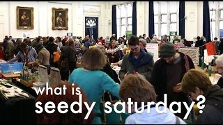 Bob Flowerdew on the importance of heritage seeds Seedy Saturday Lewes [upl. by Annerahs880]