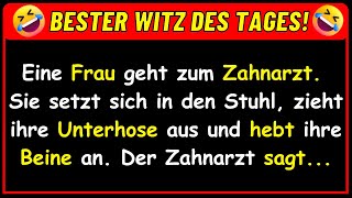 🤣 BESTER WITZ DES TAGES Eine Frau geht zum Zahnarzt und zieht ihre Unterhose aus [upl. by Airretal]