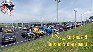 Car Show Berks County Mustang Club at Haldeman Ford 2021 [upl. by Nagrom591]