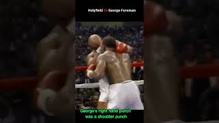 Holyfield Vs George Foreman boxing heavyweightboxing [upl. by Styles120]