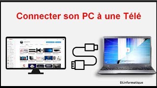 Comment connecter son PC portable à une télévision [upl. by Yarased]