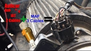 Sensor MAF 5 Cables Con Sensor IAT Diagnostico Avilcar [upl. by Reniar]