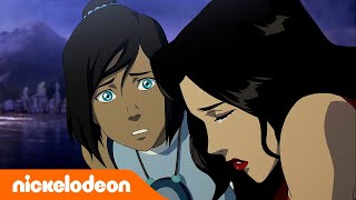 Legenda Korra  Asami dan Korra pergi ke dunia roh  Nickelodeon Bahasa [upl. by Nolana450]