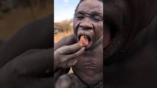 Its Lunch time See how Hadza cooks their favorite meal today made from wild meatamp natural spices [upl. by Jennifer475]