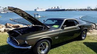 1969 Boss 429 Mustang in Black Jade at Ponies at the Pike 2016 Mustang Connection [upl. by Ahseyd]