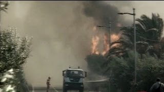 La Sardaigne en proie aux incendies [upl. by Adiene941]