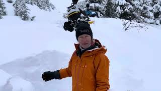 Lynx Creek Turnagain Pass March 11 2024 [upl. by Rohpotsirhc]