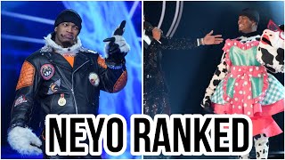 Masked singer USA 🇺🇸 and UK 🇬🇧 Neyo ranked [upl. by Ahsiniuq]