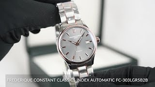 Frederique Constant Classics Index Automatic FC303LGR5B2B [upl. by Merton]