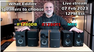 What to choose between Edifier Speakers Edifier R1280TS vs Edifier MR4 vs Edifier R1280DB [upl. by Thom]