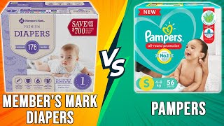 Members Mark Diapers vs Pampers How Do They Compare Which One Is Worth It [upl. by Lander]