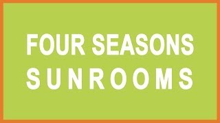 Four Seasons Sunrooms Downers Grove amp Chicago IL  8474287800 [upl. by Anailli]