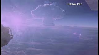 Russia releases secret footage of 1961 Tsar Bomba hydrogen blast  REUTERS [upl. by Andrey215]