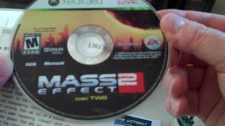 Mass Effect 2 GameFly Unenvelopeing [upl. by Anaiek]